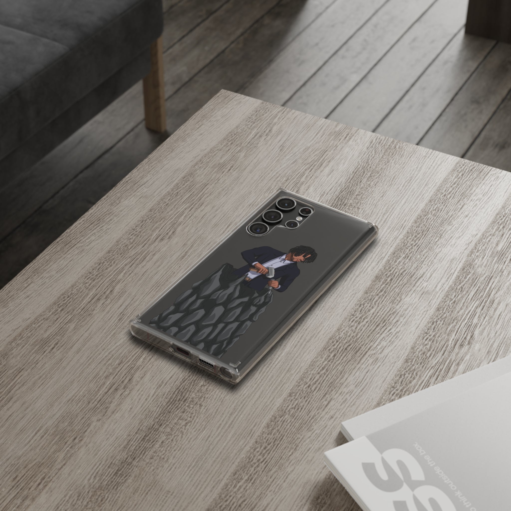 A person working hard to better his/herself - Clear Case - Self-Made Man #4 - Breakthrough Collection