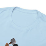 A person working hard to better his/herself - Heavy Cotton Self-Made T-shirt - Self-Made Man #9 - Breakthrough Collection