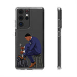 A person working hard to better his/herself - Clear Case - Self-Made Man #11 - Breakthrough Collection