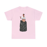 A person working hard to better his/herself - Heavy Cotton Self-Made T-shirt - self-made woman #1 - Breakthrough Collection