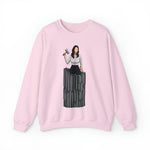 A person working hard to better his/herself - Self-Made Sweatshirt Heavy Blend™ Crewneck - Woman #14