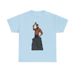 A person working hard to better his/herself - Heavy Cotton Self-Made T-shirt - Self-Made Man #9 - Breakthrough Collection