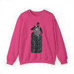 A person working hard to better his/herself - Self-Made Sweatshirt Heavy Blend™ Crewneck - Man #6 - Breakthrough Collection