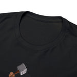 A person working hard to better his/herself - Heavy Cotton Self-Made T-shirt - Self-Made Man #9 - Breakthrough Collection