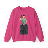 A person working hard to better his/herself - Heavy Blend™ Crewneck Sweatshirt - Man #15 - Breakthrough Collection