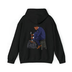 A person working hard to better his/herself - Heavy Blend™ Self-Made Hoodie - Man #11