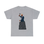 A person working hard to better his/herself - Heavy Cotton Self-Made T-shirt - Self-Made Man #7 - Breakthrough Collection