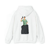 A person working hard to better his/herself - Heavy Blend™ Self-Made Hoodie - Man #15