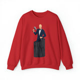 A person working hard to better his/herself - Self-Made Sweatshirt Heavy Blend™ Crewneck - Man #16