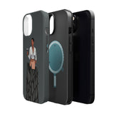 A person working hard to better his/herself - MagSafe Tough Case - self-made woman #1 - Breakthrough Collection