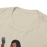 A person working hard to better his/herself - Heavy Cotton Self-Made T-shirt - Self-Made Man #2 - Breakthrough Collection