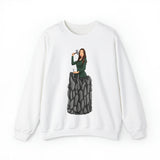 A person working hard to better his/herself - Self-Made Sweatshirt Heavy Blend™ Crewneck - Woman #5