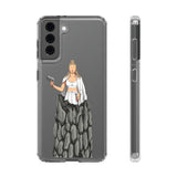 A person working hard to better his/herself - Clear Case - Self-Made Woman #11 - Breakthrough Collection