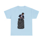 A person working hard to better his/herself - Heavy Cotton Self-Made T-shirt - Self-Made Man #4 - Breakthrough Collection