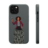 A person working hard to better his/herself - MagSafe Tough Case - Self-Made Woman #15