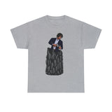 A person working hard to better his/herself - Heavy Cotton Self-Made T-shirt - Self-Made Man #4 - Breakthrough Collection