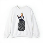 A person working hard to better his/herself - Self-Made Sweatshirt Heavy Blend™ Crewneck - woman #3 - Breakthrough Collection