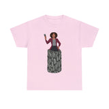 A person working hard to better his/herself - Heavy Cotton Self-Made T-shirt - Woman #15