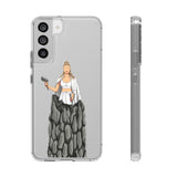 A person working hard to better his/herself - Clear Case - Self-Made Woman #11 - Breakthrough Collection