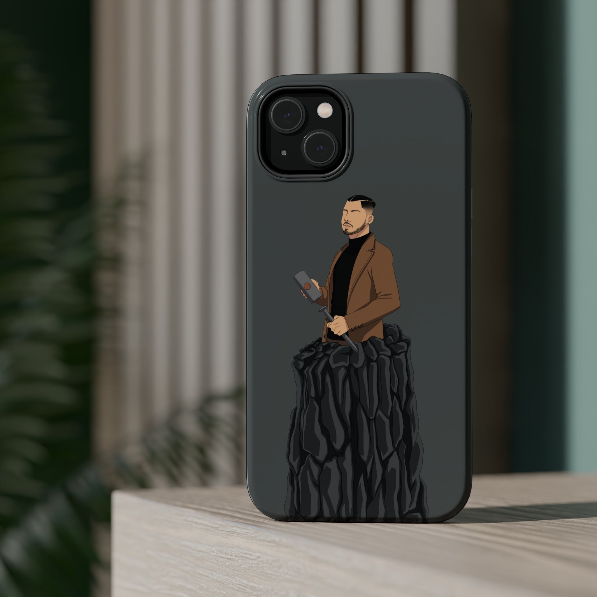 A person working hard to better his/herself - MagSafe Tough Case - Man #14 - Breakthrough Collection