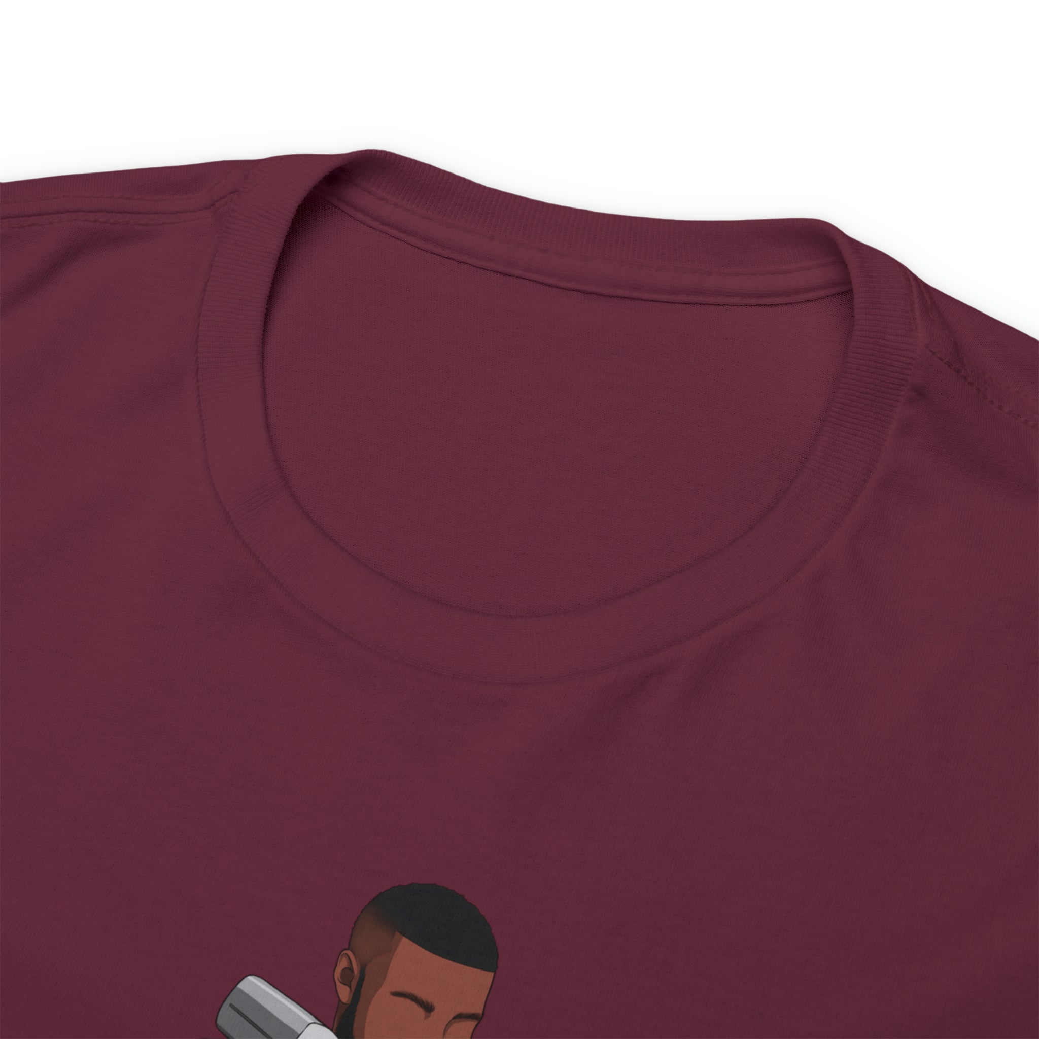 A person working hard to better his/herself - Heavy Cotton Self-Made T-shirt - Self-Made Man #6 - Breakthrough Collection