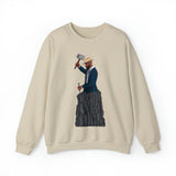 A person working hard to better his/herself - Self-Made Sweatshirt Heavy Blend™ Crewneck - Man #7 - Breakthrough Collection