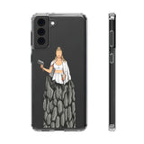 A person working hard to better his/herself - Clear Case - Self-Made Woman #11 - Breakthrough Collection
