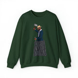 A person working hard to better his/herself - Self-Made Sweatshirt Heavy Blend™ Crewneck - Man #7 - Breakthrough Collection
