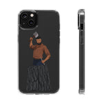 A person working hard to better his/herself - Clear Case - Self-Made Man #9 - Breakthrough Collection