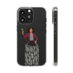 A person working hard to better his/herself - Clear Case - Self-Made Woman #15