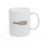 A person working hard to better his/herself - Ceramic Mug 11oz - Man #17 - Breakthrough Collection