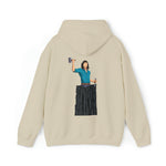 A person working hard to better his/herself - Heavy Blend™ Self-Made Hoodie - Man #10