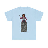 A person working hard to better his/herself - Heavy Cotton Self-Made T-shirt - Woman #15