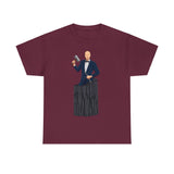 A person working hard to better his/herself - Heavy Cotton Self-Made T-shirt - Man #16