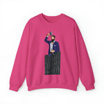 A person working hard to better his/herself - Self-Made Sweatshirt Heavy Blend™ Crewneck - Man #12 - Breakthrough Collection