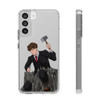 A person working hard to better his/herself - Clear Case - Man #17 - Breakthrough Collection