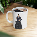 A person working hard to better his/herself - Ceramic Mug 11oz - Self-Made Man #3 - Breakthrough Collection