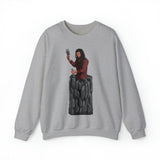 A person working hard to better his/herself - Self-Made Sweatshirt Heavy Blend™ Crewneck - Man #2 - Breakthrough Collection