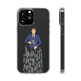 A person working hard to better his/herself - Clear Case - Self-Made Man #8 - Breakthrough Collection
