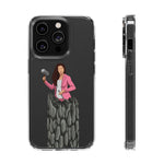 A person working hard to better his/herself - Clear Case - Self-Made Woman #13 - Breakthrough Collection