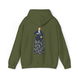 A person working hard to better his/herself - Heavy Blend™ Self-Made Hoodie - Man #5