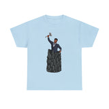 A person working hard to better his/herself - Heavy Cotton Self-Made T-shirt - Self-Made Man #1 - Breakthrough Collection