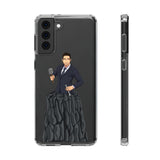 A person working hard to better his/herself - Clear Case - Self-Made Man #3 - Breakthrough Collection