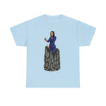 A person working hard to better his/herself - Heavy Cotton Self-Made T-shirt - self-made woman #2 - Breakthrough Collection