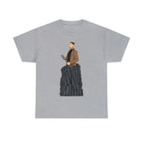 A person working hard to better his/herself - Heavy Cotton Self-Made T-shirt - Self-Made Man #14 - Breakthrough Collection