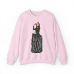 A person working hard to better his/herself - Self-Made Sweatshirt Heavy Blend™ Crewneck - Woman #5