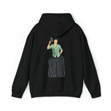 A person working hard to better his/herself - Heavy Blend™ Self-Made Hoodie - Man #15