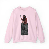 A person working hard to better his/herself - Self-Made Sweatshirt Heavy Blend™ Crewneck - Man #2 - Breakthrough Collection