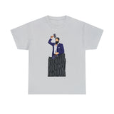 A person working hard to better his/herself - Heavy Cotton Self-Made T-shirt - Self-Made Man #12 - Breakthrough Collection