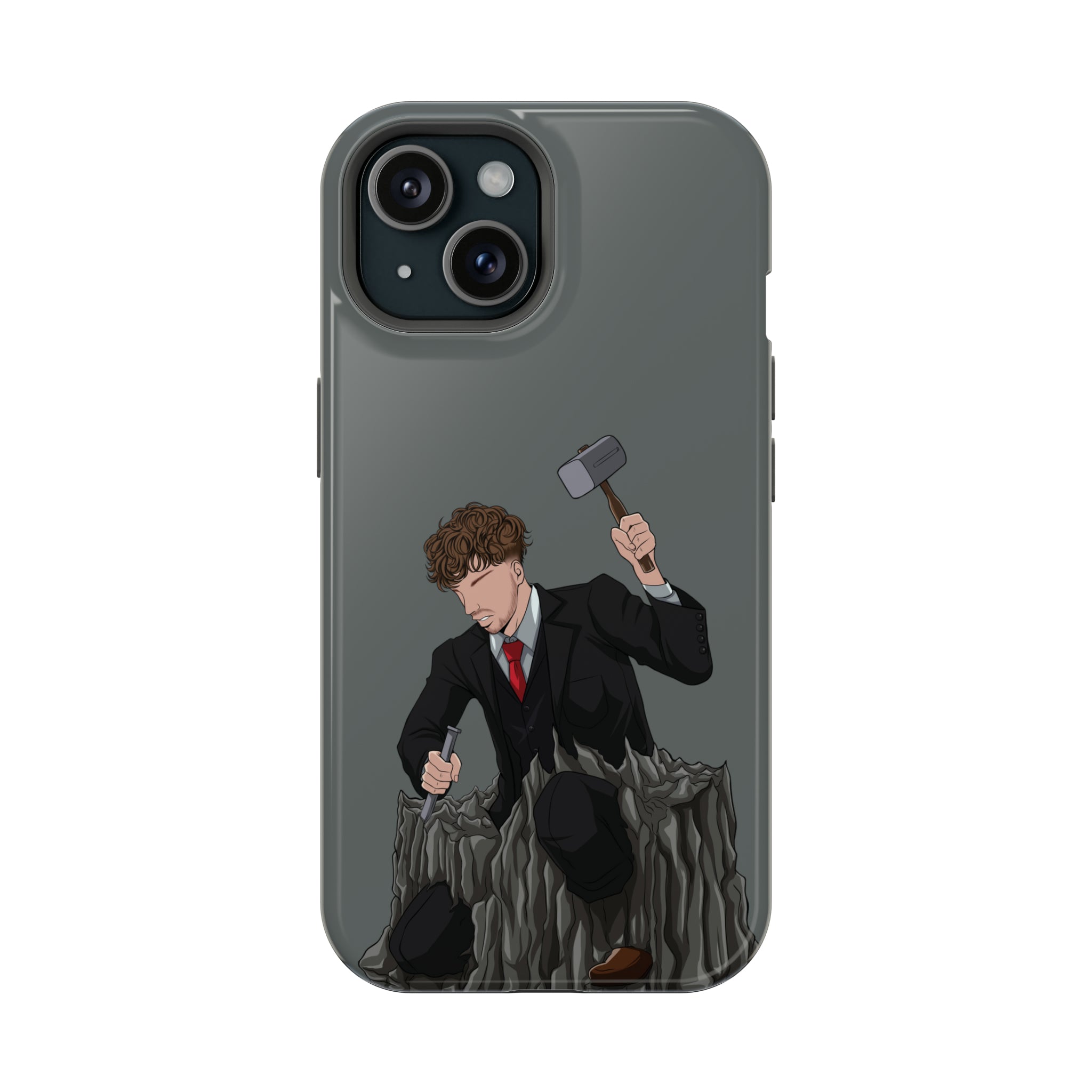A person working hard to better his/herself - MagSafe Tough Case - Man #17 - Breakthrough Collection